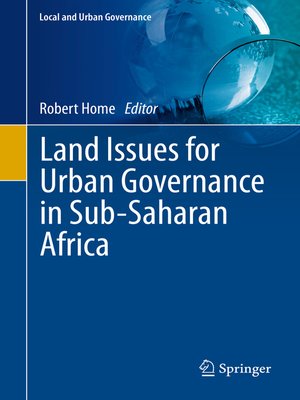 cover image of Land Issues for Urban Governance in Sub-Saharan Africa